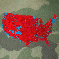 Accurate Map Of 2024 Election Results Legacy Tie Dye Trucker Hat
