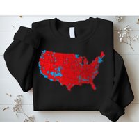 Accurate Map Of 2024 Election Results Sweatshirt