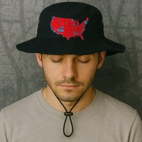 Accurate Map Of 2024 Election Results Bucket Hat