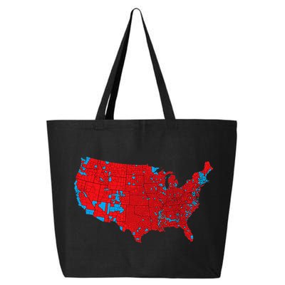 Accurate Map Of 2024 Election Results 25L Jumbo Tote