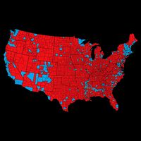 Accurate Map Of 2024 Election Results Baby Bodysuit