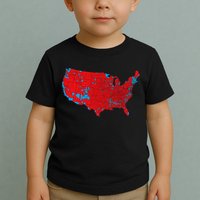 Accurate Map Of 2024 Election Results Toddler T-Shirt