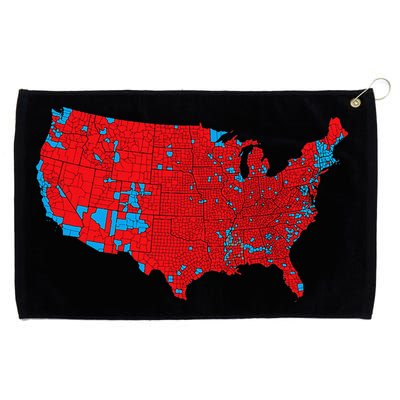 Accurate Map Of 2024 Election Results Grommeted Golf Towel