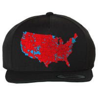 Accurate Map Of 2024 Election Results Wool Snapback Cap
