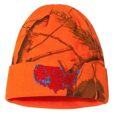 Accurate Map Of 2024 Election Results Kati Licensed 12" Camo Beanie