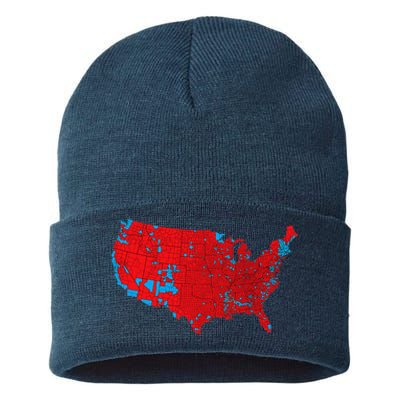 Accurate Map Of 2024 Election Results Sustainable Knit Beanie