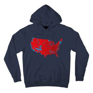 Accurate Map Of 2024 Election Results Tall Hoodie