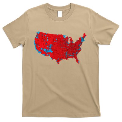 Accurate Map Of 2024 Election Results T-Shirt