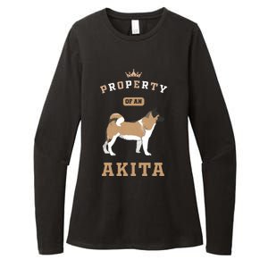 Akita Mom Or Akita Dad For Japanese Akita Or American Akita Womens CVC Long Sleeve Shirt