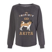 Akita Mom Or Akita Dad For Japanese Akita Or American Akita Womens California Wash Sweatshirt