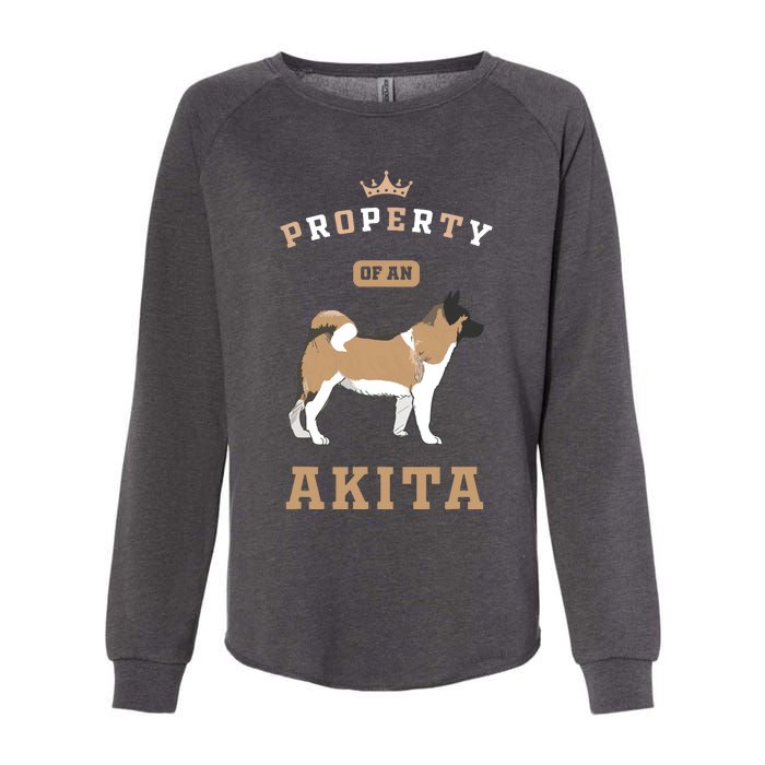 Akita Mom Or Akita Dad For Japanese Akita Or American Akita Womens California Wash Sweatshirt