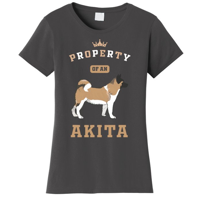 Akita Mom Or Akita Dad For Japanese Akita Or American Akita Women's T-Shirt