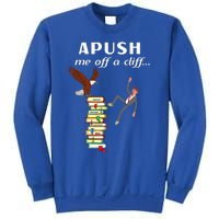 Apush Me Off A Cliff 2024 Ap Exam For Students Witty Sweatshirt