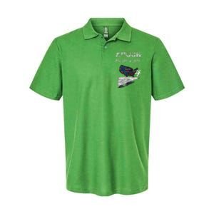 Apush Me Off A Cliff Funny Ap Us History Softstyle Adult Sport Polo