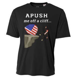 Apush Me Off A Cliff 2024 Ap Exam For Students Funny Trendy Cooling Performance Crew T-Shirt