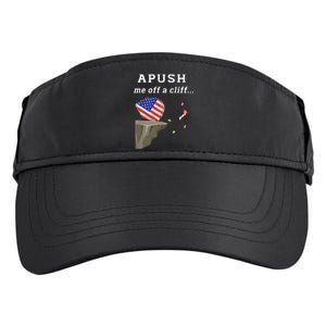 Apush Me Off A Cliff 2024 Ap Exam For Students Funny Trendy Adult Drive Performance Visor