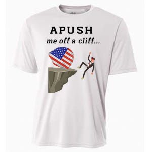 Apush Me Off A Cliff 2024 Ap Exam For Students Funny Trendy Cooling Performance Crew T-Shirt