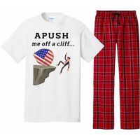 Apush Me Off A Cliff 2024 Ap Exam For Students Funny Trendy Pajama Set