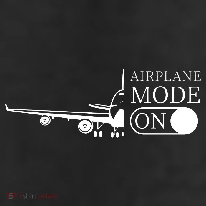 Airplane Mode On 11oz C Handle Ceramic Mug