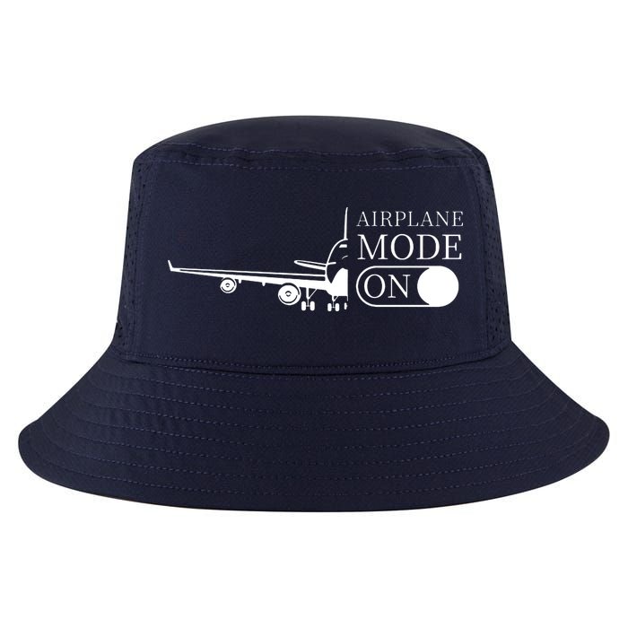 Airplane Mode On Cool Comfort Performance Bucket Hat