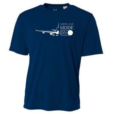 Airplane Mode On Cooling Performance Crew T-Shirt