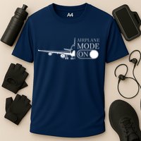 Airplane Mode On Cooling Performance Crew T-Shirt