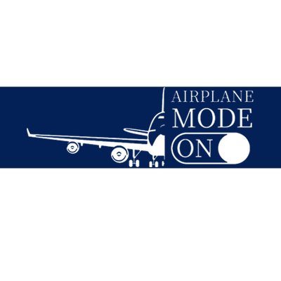 Airplane Mode On Bumper Sticker