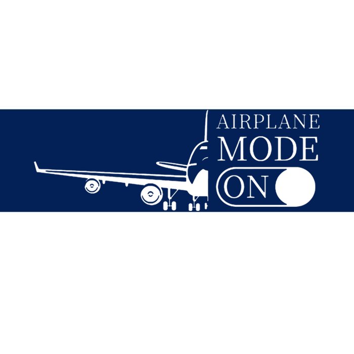 Airplane Mode On Bumper Sticker