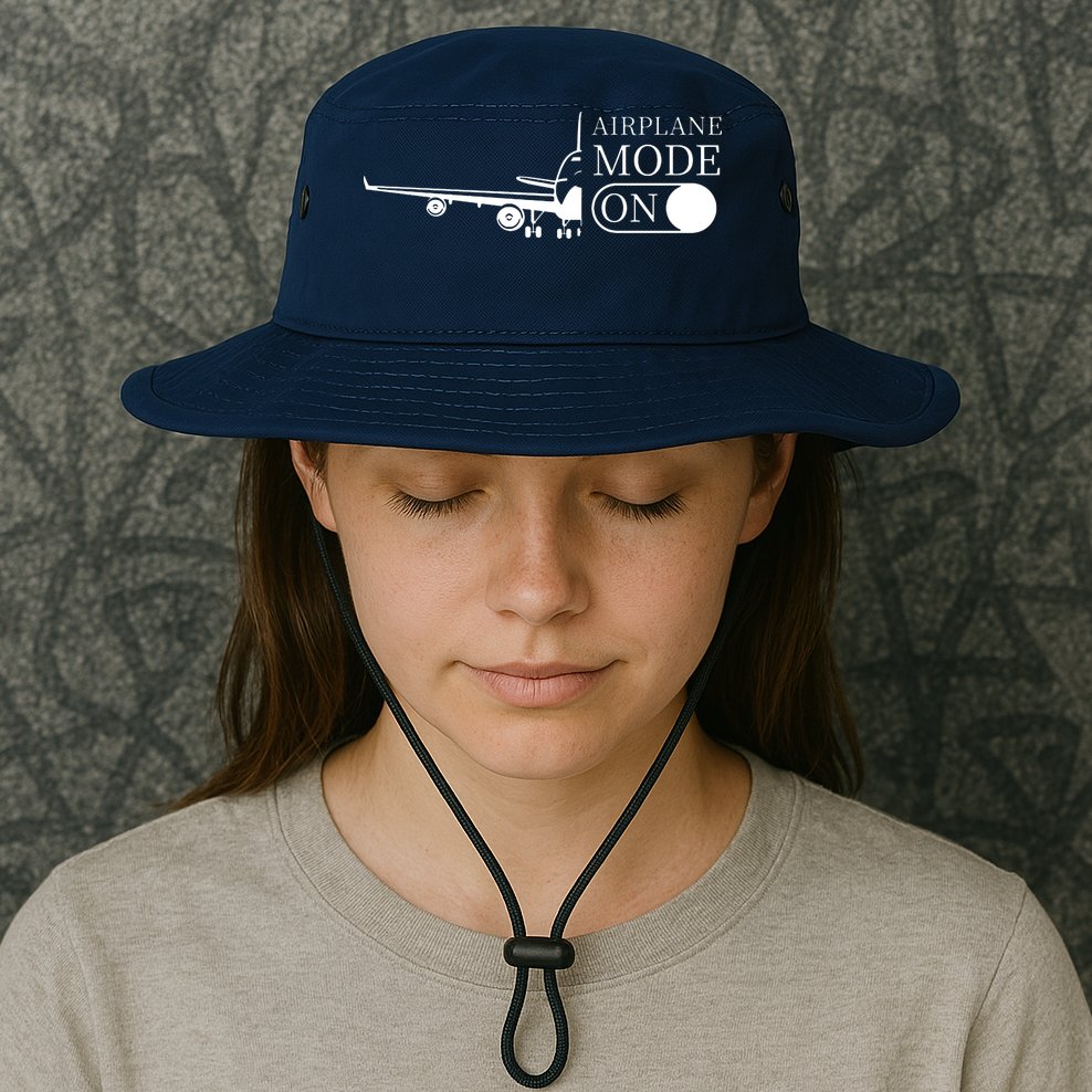 Airplane Mode On Bucket Hat