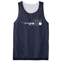 Airplane Mode On Mesh Reversible Basketball Jersey Tank