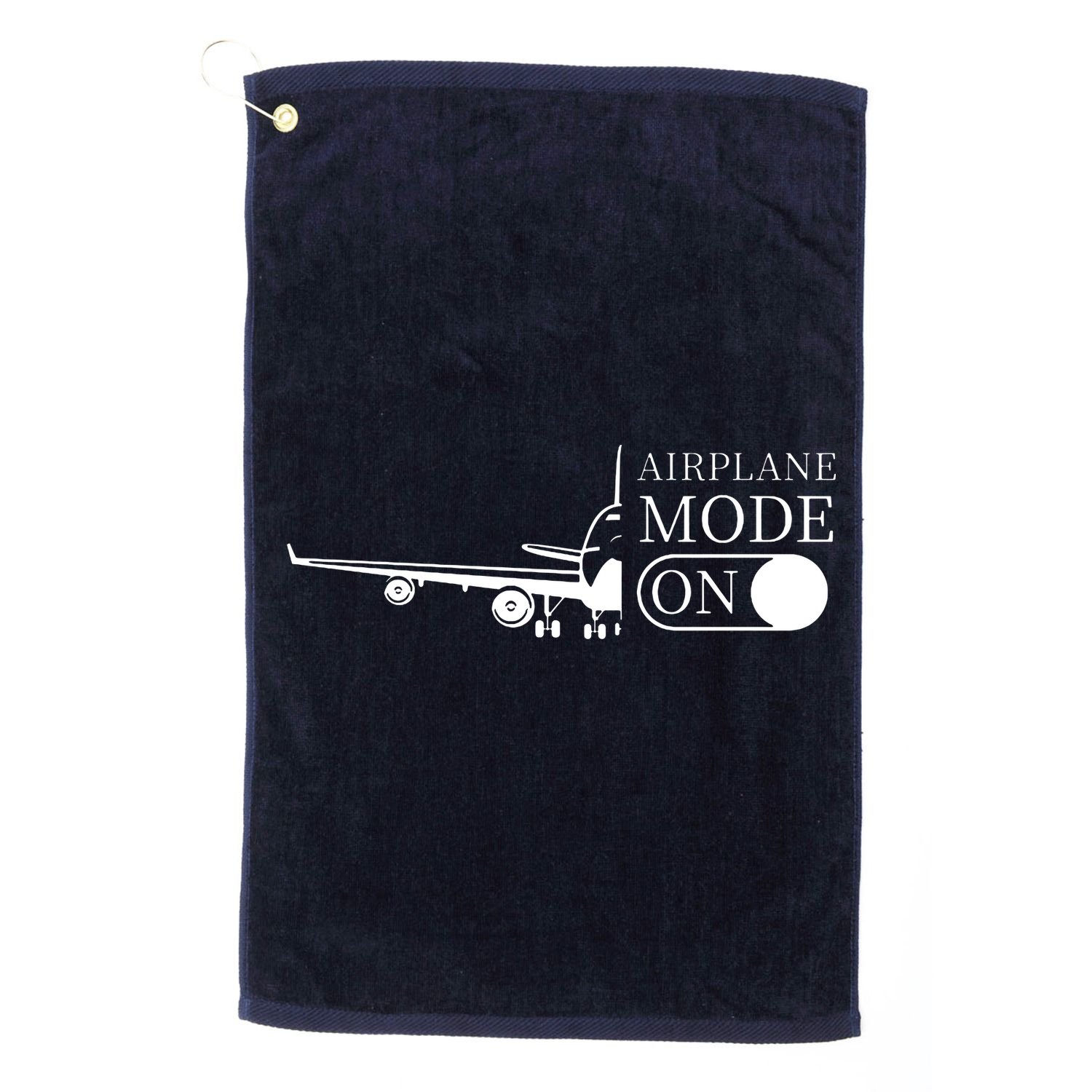 Airplane Mode On Golf Towel