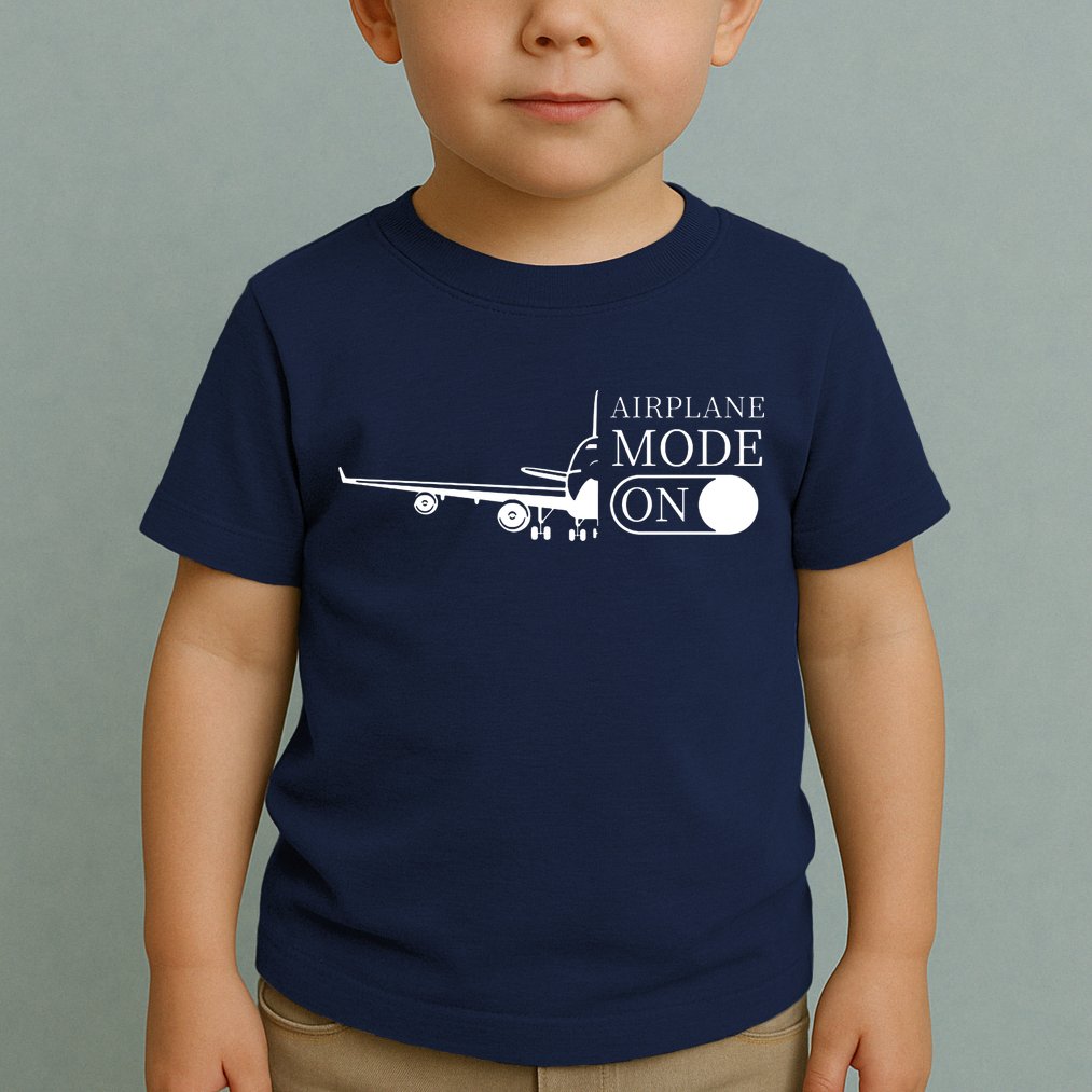 Airplane Mode On Toddler T-Shirt