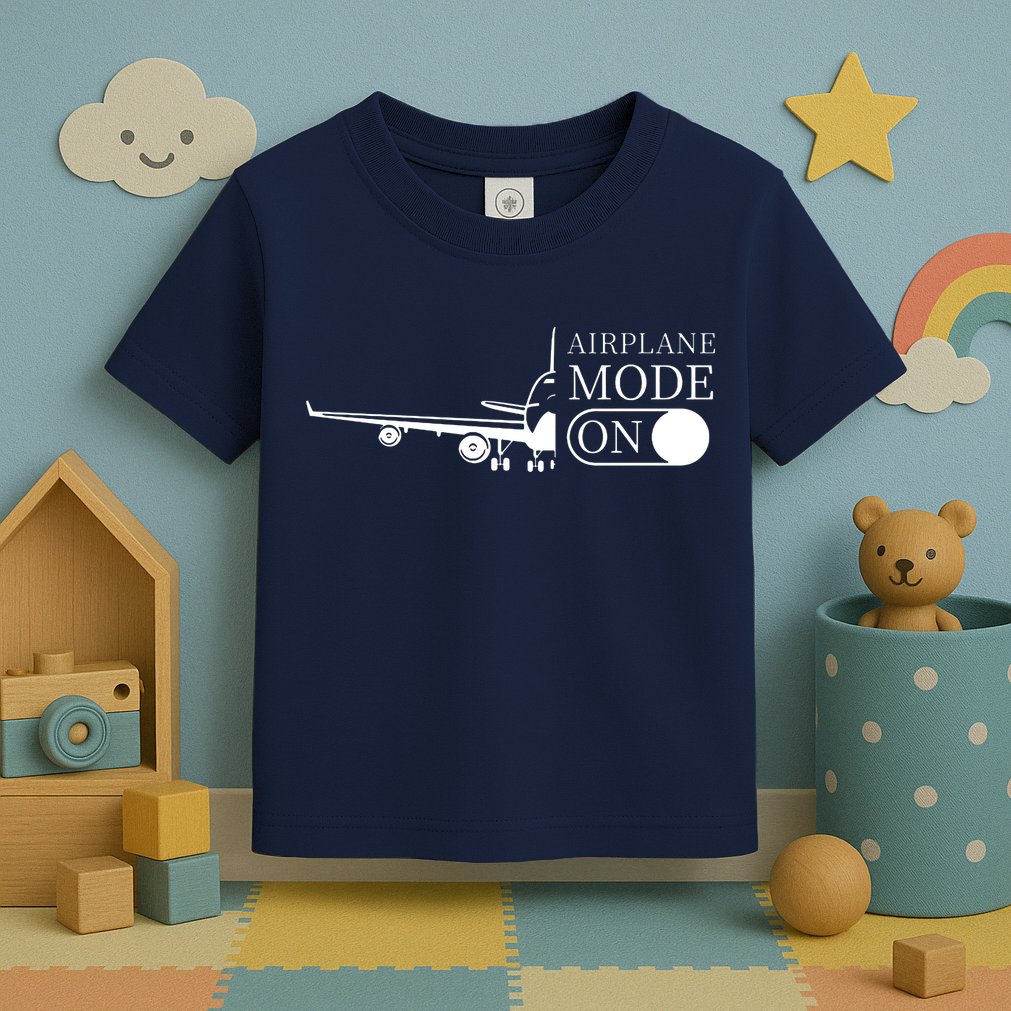 Airplane Mode On Toddler T-Shirt