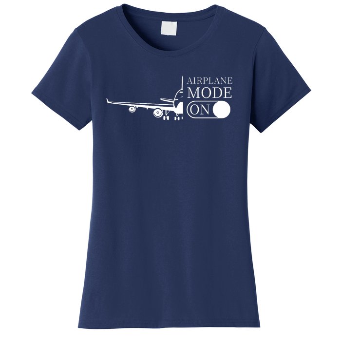 Airplane Mode On Women's T-Shirt