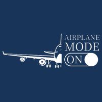 Airplane Mode On Short Acrylic Beanie