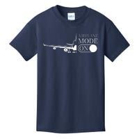 Airplane Mode On Kids T-Shirt