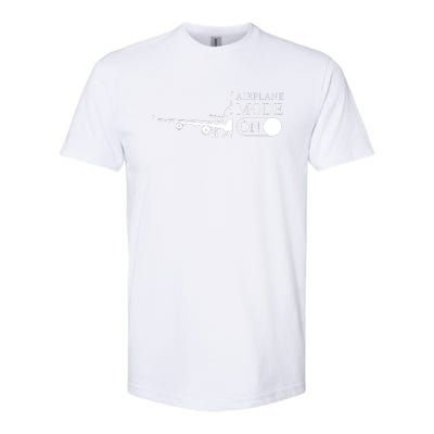 Airplane Mode On Softstyle CVC T-Shirt