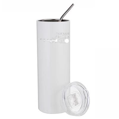 Airplane Mode On Stainless Steel Tumbler