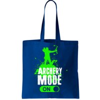 Archery Mode On Cool Hunting Bow Arrow Archer Gift Tote Bag