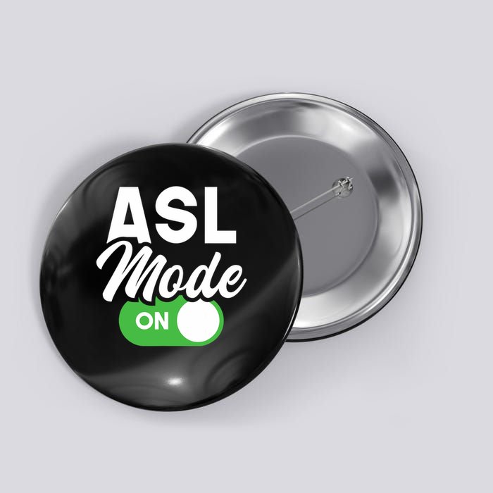 Asl Mode On Interpreter Translator Hand Sign Language Button