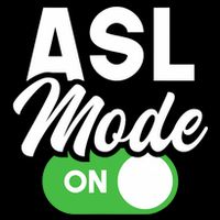 Asl Mode On Interpreter Translator Hand Sign Language 16 in Basic Backpack
