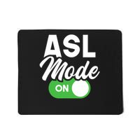 Asl Mode On Interpreter Translator Hand Sign Language Mousepad