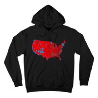 Accurate Map Of 2024 Election Results Hoodie