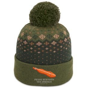 Appalachian Music Praise Him With The Strings Dulcimer The Baniff Cuffed Pom Beanie