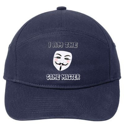 Anonymous Mask Project Zorgo Game Master Great Gift 7-Panel Snapback Hat