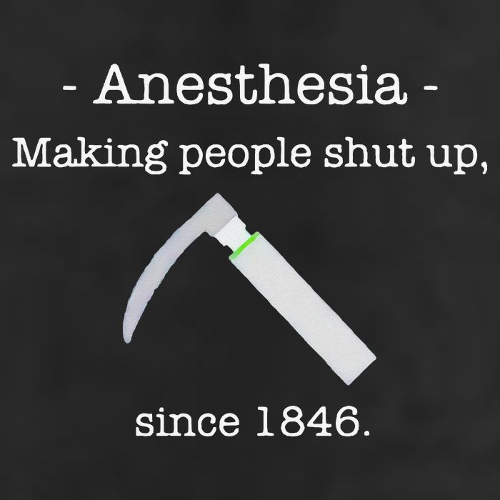 Anesthesia Making People Shut Up Since 1846 Golf Towel
