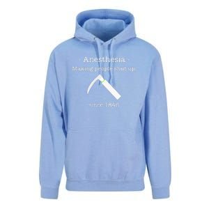 Anesthesia Making People Shut Up Since 1846 Unisex Surf Hoodie