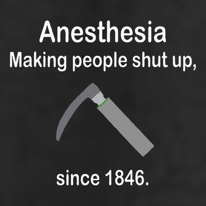 Anesthesia Making People Shut Up Cool Comfort Performance Bucket Hat