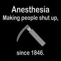 Anesthesia Making People Shut Up 7-Panel Snapback Hat