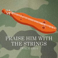 Appalachian Music Praise Him With The Strings Dulcimer Legacy Tie Dye Trucker Hat